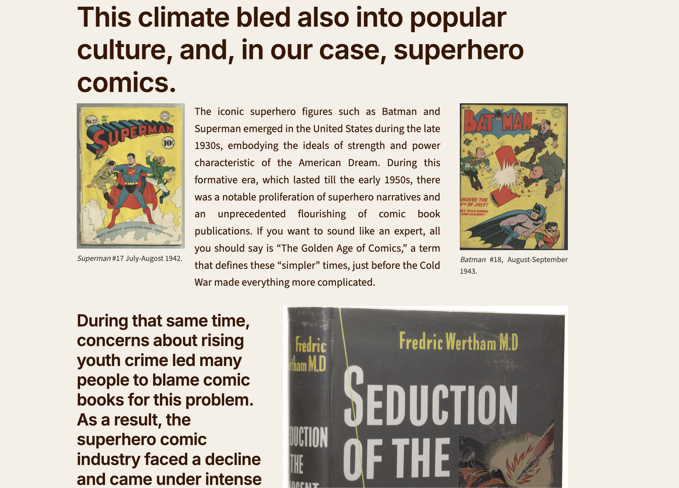 A Cultural History of Arkham Asylum