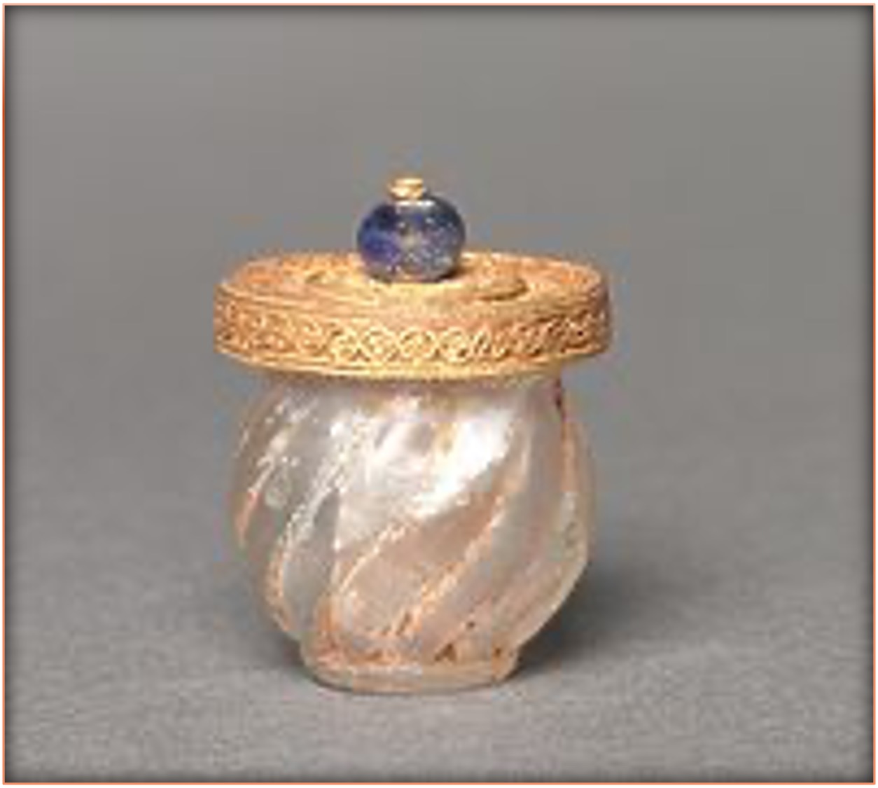 Three views of the same jar.